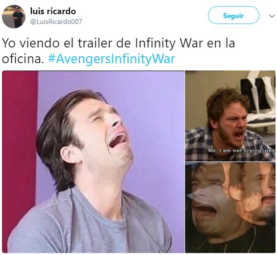Tráiler de Avengers: Infinity War  memes